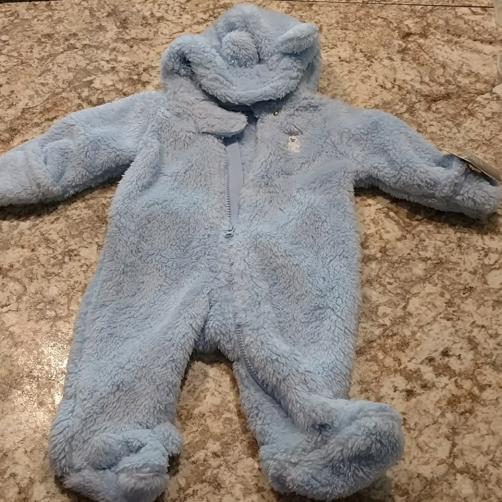 Carter's newborn fleece onesie
